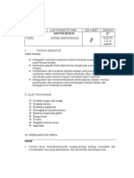 Job Sheet System Pendinginan Motor