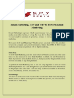 E Mail Marketing