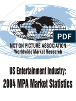 MPAA Theatrical Market Statistics 2004