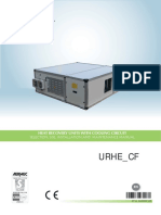 Aermec URHE CF Installation Manual Eng