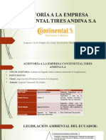 Auditoría A La Empresa Continental Tires Andina S