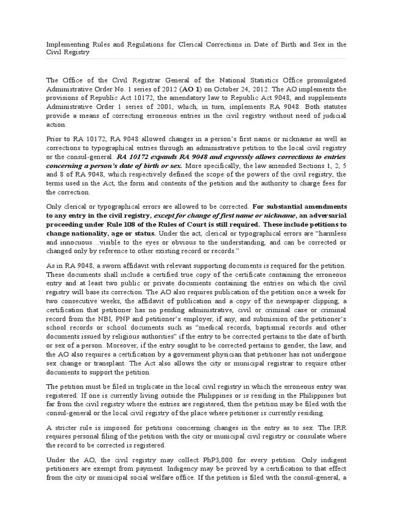 Irr Ra 10172 | PDF | Injunction | Policy