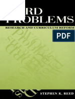 (Studies in Mathematical Thinking and Learning) Stephen K. Reed - Word Problems_ Research and Curriculum Reform-Routledge (1999)