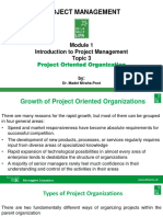 M1Topic3 Project Oriented Organization NEW