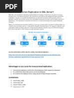 What Is Transaction Replication in SQL Server?: Advantages or Use Cases For Transactional Replication