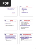 Outline: Csci 136 Computer Architecture II