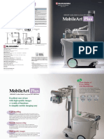 SHIMADZU Cordless Mobile X-Ray System MUX-100H Series