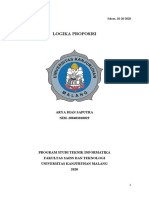 Tugas Makalah Logika Proposisi - Arya Dian Saputra - 200403010029