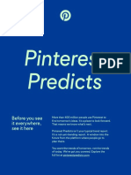 Pinterest Predicts 2021