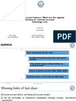 Lecture 21 - Open Economy - Exchange Rate and Diagnosis of Curent Account