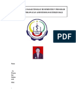 Praktek Klinik Dasar Tingkat Iii Semester V Program Studi Div Keperawatan Anestesiologi Itekes Bali