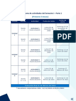 CRONOGRAMA DE ACTIVIDADES