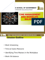 205 - Unit 6 Time Management and Worklife Balance