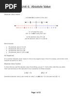 Absolute Function