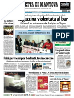 Gazzetta Mantova 20 Novembre 2010