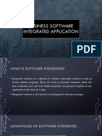 Business Software Integrated Application