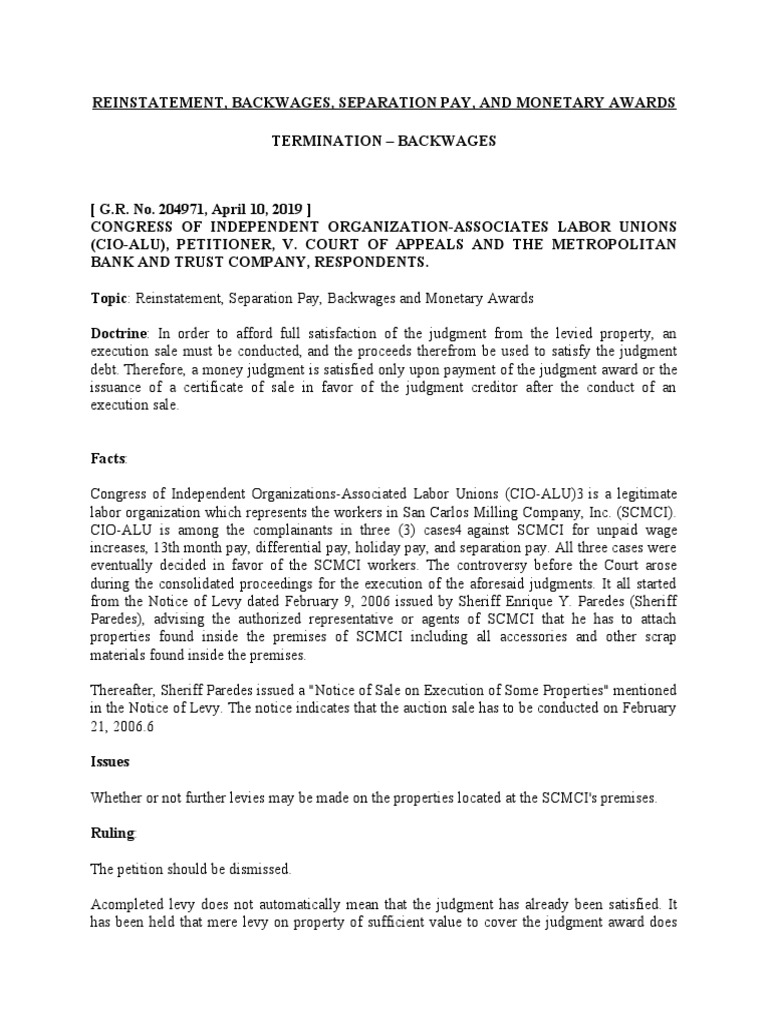 Reinstatement 2019 PDF Employment Judgment (Law)