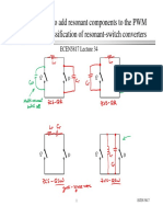 Possible Ways To Add Resonant Components To The PWM Switch Cell: Classification of Resonant-Switch Converters