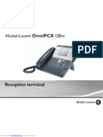 Alcatel - Lucent Omnipcx Office: Reception Terminal