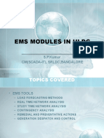 Ems Modules in Uldc: S.P.Kumar CM (Scada-It), SRLDC, Bangalore