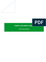 Cable Calculation Report: Schwing Stetter