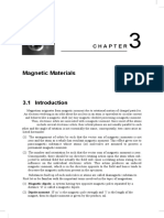Magnetic Materials: 3.1 Introduction