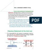 Chapter 1 Reversed Carnot Cycle