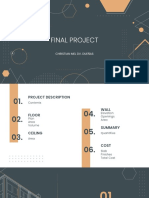Christian Mel D. Dueñas Project Plans and Cost Estimates