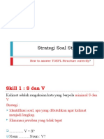 Strategi Soal Structure Skill 1