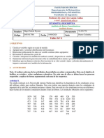 Taller #3 - (PyE) - Variable Cuantitaiva-Datos Agrupados-2-2020-Grupo 8-10 Anzola Ciro