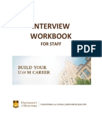 Interview Workbook: For Staff
