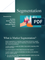 Share 'Market Segmentation - PPTX'
