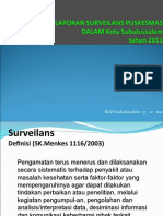 Umpan Balik Pelaporan Surveilans 2011