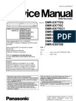 Panasonic DMR-EX77 EX87 Service Manual