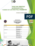 Jadwal Madatukar Dan Orientasi Taruna Program Reguler Pola Pembibitan Dan Non Pola Pembibitan