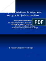 Asigurarea Unei Practici Judiciare Unitare