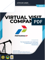 Proposal IATMI SM UNSRI Virtual Visit Company PT Pertamina EP Asset II, Prabumulih 