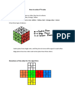 How To Solve The 3x3 Cube