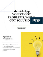 Mevrick App You'Ve Got Problems, We'Ve Got Solutions: Rana Naveed Sarwar Amir Aslam Saggo