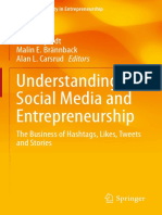 Understanding Social Media and Entrepreneurship: Leon Schjoedt Malin E. Brännback Alan L. Carsrud Editors