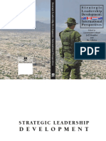 Strategic Leadership Development International Perspectives
