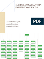 ASPEK SUMBER DAYA MANUSIA PT SEMEN INDONESIA TBK