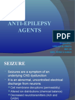 Anti-Epilepsy Agents: Prepared By: Gerald R. Oriña BSN-2B Mrs. Jessica Sabas