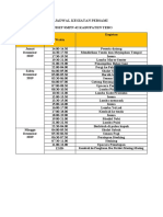 Jadwal Kegiatan Persami New