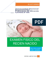 EXAMEN FÍSICO DEL RECIÉN NACIDO