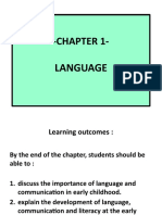 CHAPTER 1 Language
