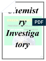Chemist Ry Investiga Tory
