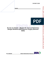 SNI 6989 72 - 2009 Cara Uji Kebutuhan BOD Dikonversi