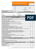 Gate Pass - Light Vehicle Gate Pass Checklist Form - EN