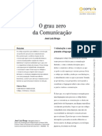 Braga, José Luiz. O grau zero da comunicação (2015)